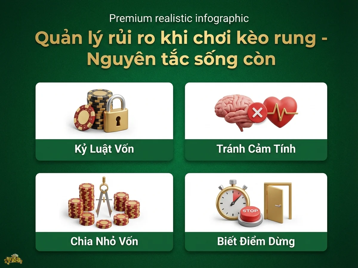 Quản l&yacute; rủi ro khi chơi k&egrave;o rung l&agrave; nguy&ecirc;n tắc sống c&ograve;n gi&uacute;p kiểm so&aacute;t h&agrave;nh vi c&aacute; cược với chip poker v&agrave; biểu tượng kiểm so&aacute;t