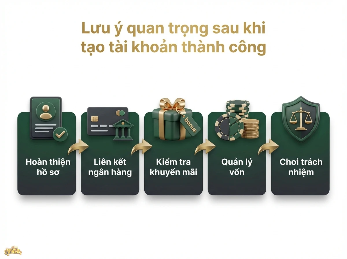 Lưu &yacute; sau khi tạo t&agrave;i khoản hướng dẫn người d&ugrave;ng ho&agrave;n thiện th&ocirc;ng tin v&agrave; quản l&yacute; vốn cược với chip poker, c&aacute;n c&acirc;n c&ocirc;ng l&yacute;