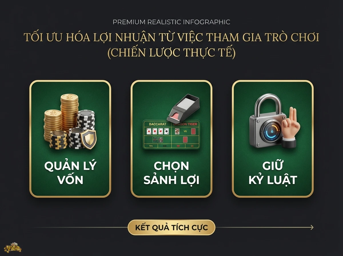 Chiến lược c&aacute; cược đặt ra c&aacute;c nguy&ecirc;n tắc tối ưu lợi nhuận với h&igrave;nh ảnh chip poker v&agrave; ổ kh&oacute;a biểu tượng