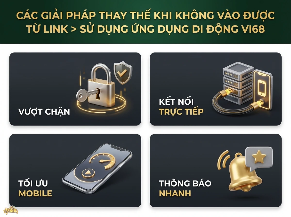 Giải ph&aacute;p ứng dụng di động gi&uacute;p truy cập ổn định với c&aacute;c t&iacute;nh năng vượt chặn, tối ưu tr&ecirc;n điện thoại v&agrave; kh&oacute;a