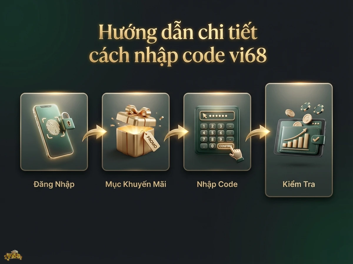 Hướng dẫn nhập code, minh họa quy trình đơn giản để nhận thưởng với hình ảnh điện thoại và biểu đồ tăng trưởng