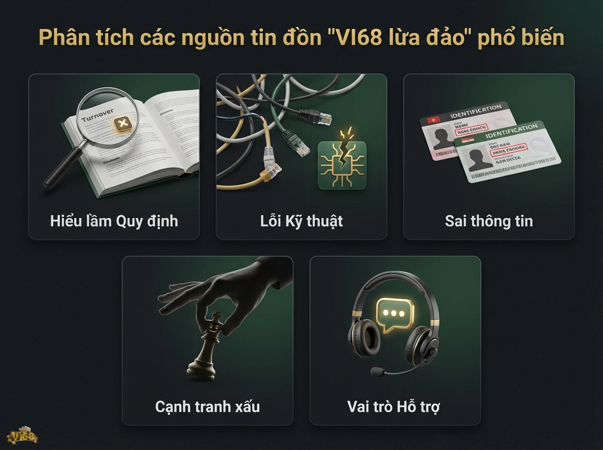 Nguy&ecirc;n nh&acirc;n tin đồn được ph&acirc;n t&iacute;ch l&agrave;m r&otilde; c&aacute;c yếu tố phổ biến g&acirc;y ra th&ocirc;ng tin ti&ecirc;u cực, thể hiện qua k&iacute;nh l&uacute;p v&agrave; tai nghe