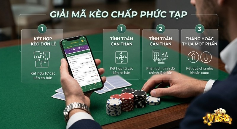 3 bước giải mã kèo chấp 1.25, 1.5, 1.75 bằng cách tính toán kỹ lưỡng