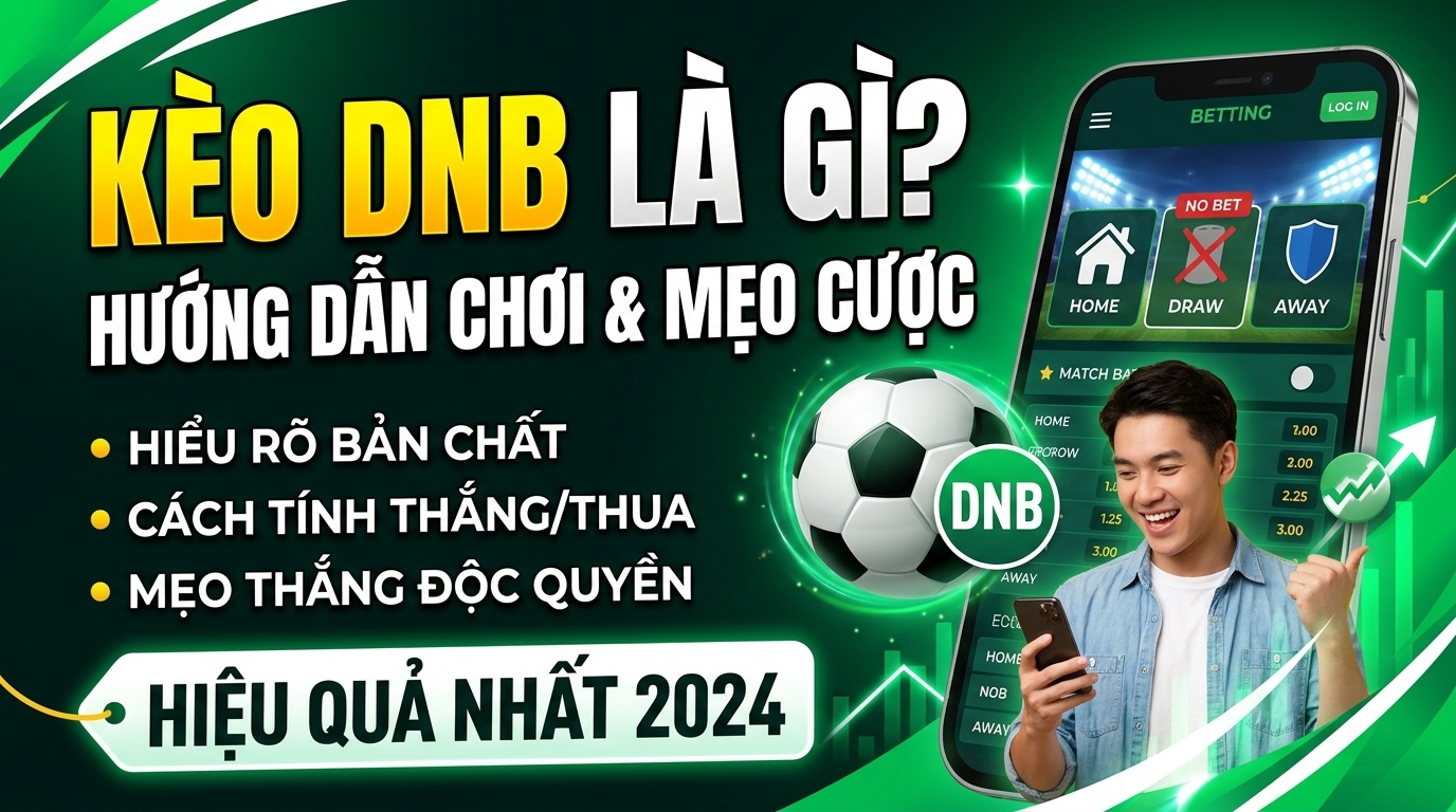 Kèo DNB là gì? Hướng dẫn chơi & mẹo cược hiệu quả nhất