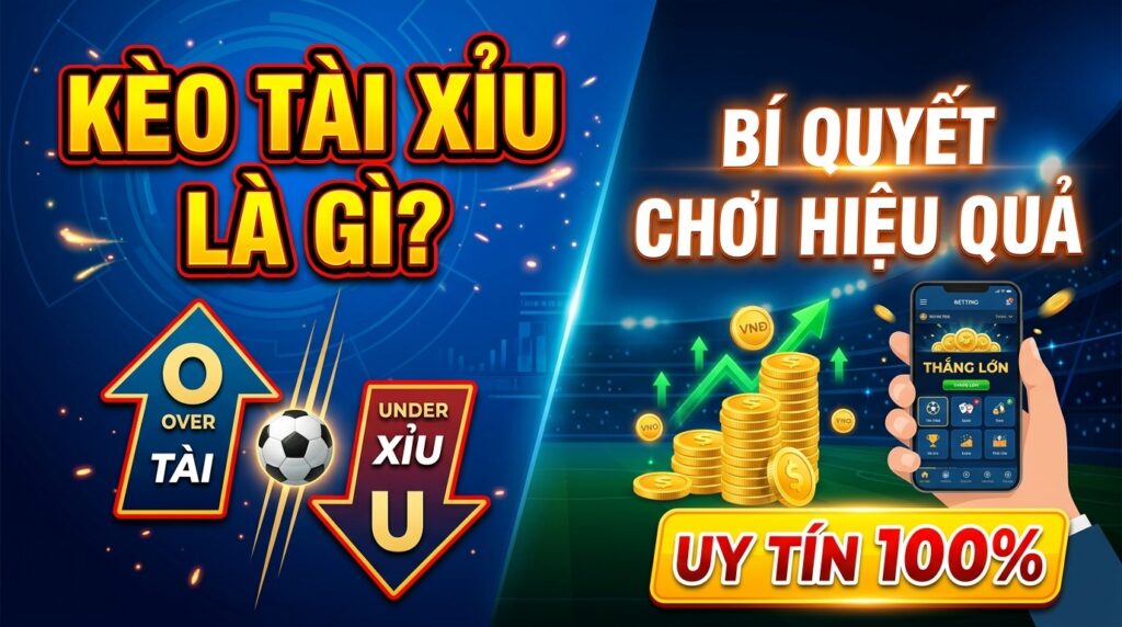 Kèo Over Under là gì? Hướng dẫn chơi Tài Xỉu hiệu quả, uy tín