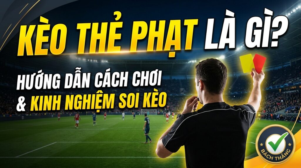 Kèo thẻ phạt là gì? Kinh nghiệm soi kèo bách thắng