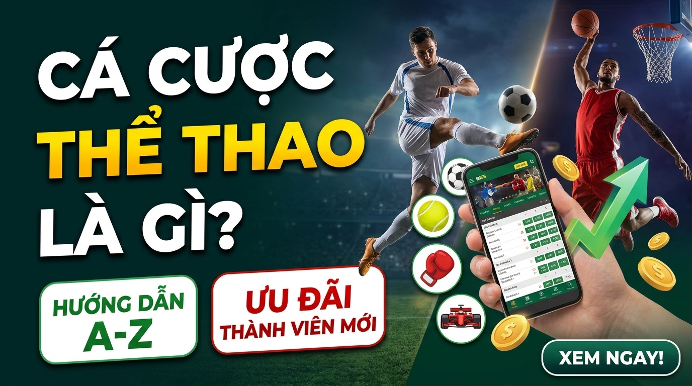 Cá cược thể thao là gì? Hướng dẫn và ưu đãi thành viên mới