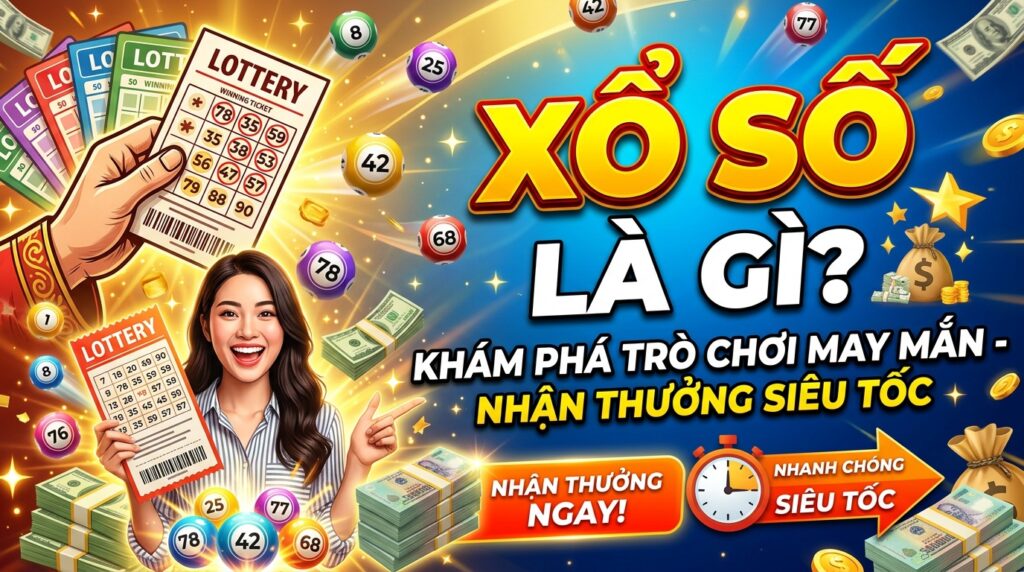 Xổ số là gì? Khám phá trò chơi may mắn, nhận thưởng siêu tốc